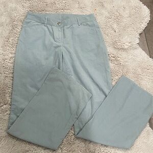 Elie Tahari Light Blue Straight Leg Corderoys